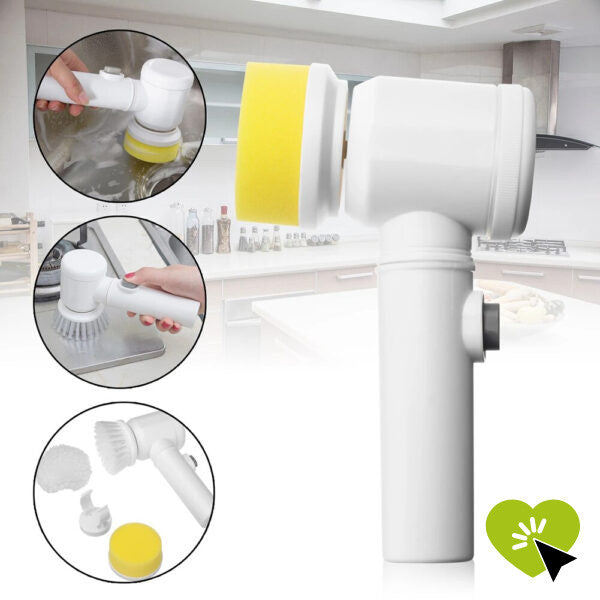 Cepillo Elétrico Multiusos 5 En 1 - ¡Con 2 accesorios de Regalo!