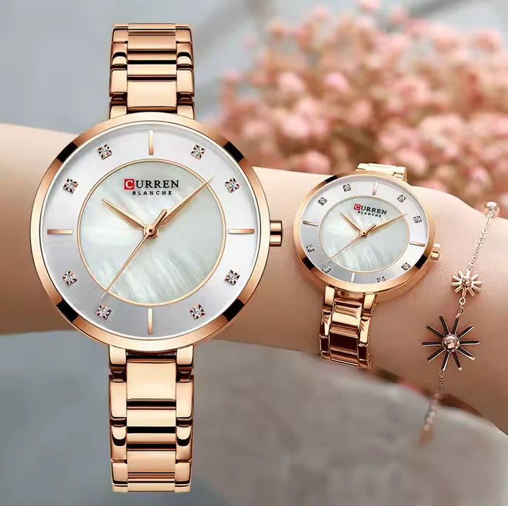 RELOJ CURREN 9051 PARA MUJER DAMA NEGOCI