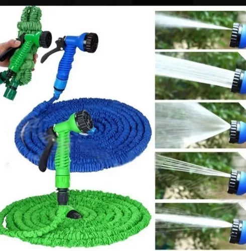 MANGUERA VERDE EXPANDIBLE 30 MT- ULTRA RESISTENTE