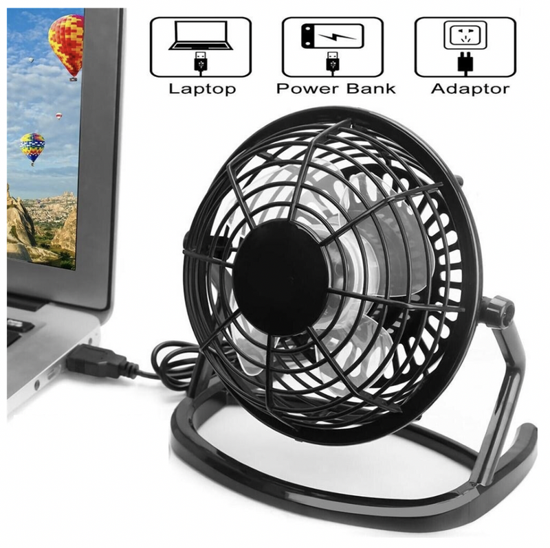 MINI VENTILADOR USB ULTRASILENCIOSO