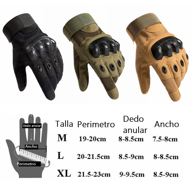 GUANTES PARA MOTO TACTILES PROTECCIÓN