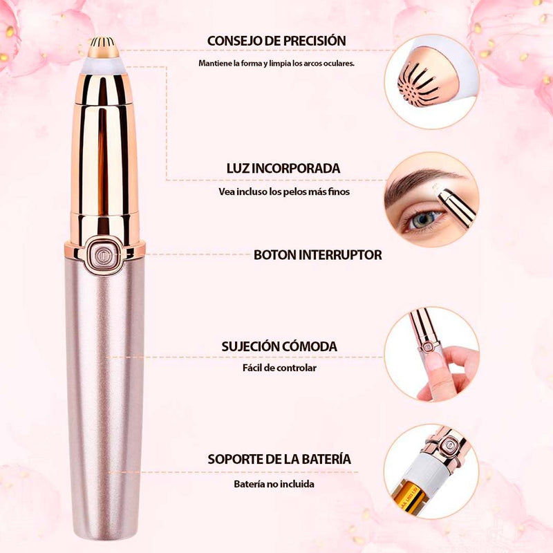 CEJAS PERFECTAS EN SEGUNDOS CON NUESTRO DEPILADOR ELÉCTRICO!