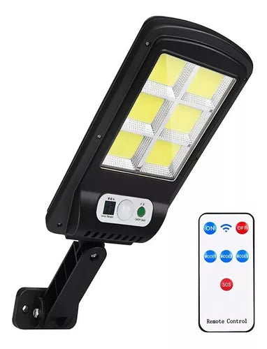 LAMPARA SOLAR CON SENSOR + CONTROL