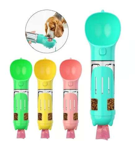 BOTELLA MULTIFUNCIONAL PARA MASCOTA