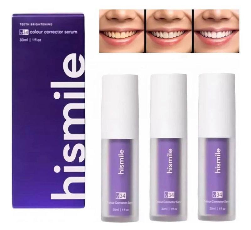 HISMILE BLANQUEADOR DENTAL V34 ORIGINAL - GRATIS CEPILLO