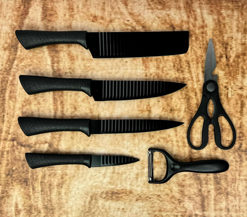 SET DE CUCHILLOS FORJADO DE ALTO CARBONO