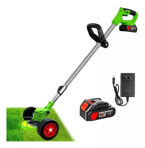 GUADANA REACARGABLE 48V CON RUEDAS ELÉCTRICO INALÁMBRICO