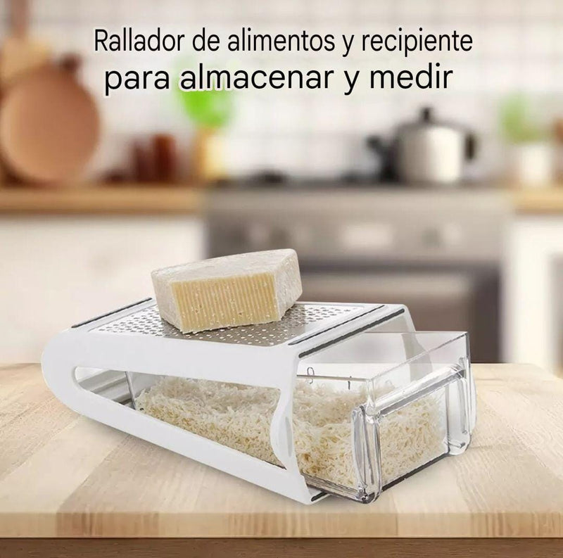 RALLADOR MULTIUSOS CON ALMACENADOR