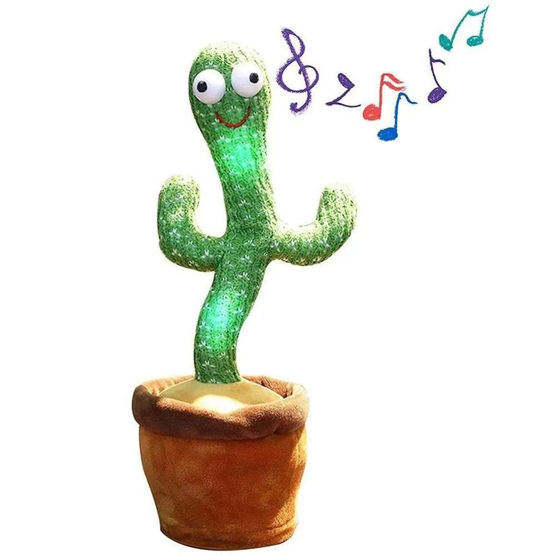 CACTUS BAILARÍN INTERACTIVO 3 EN 1 – ¡CANTA, BAILA Y REPITE LO QUE DICES!