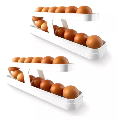 DISPENSADOR ORGANIZADOR DE HUEVOS COCINA