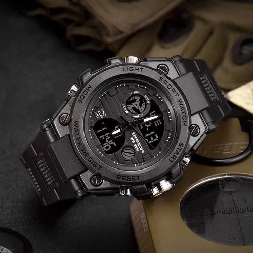 RELOJ ORIGINAL SANDA 739 SUMERGIBLE NEGRO