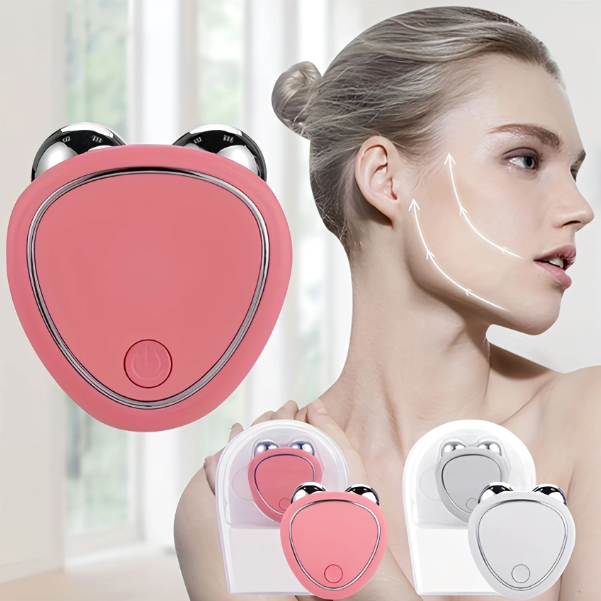MASAJEADOR FACIAL DE MICROCORRIENTE - REDUCTOR DE PAPADA
