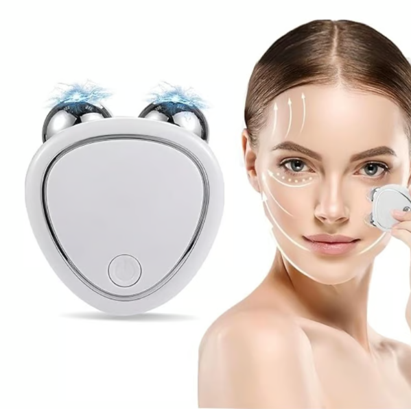 MASAJEADOR FACIAL DE MICROCORRIENTE - REDUCTOR DE PAPADA