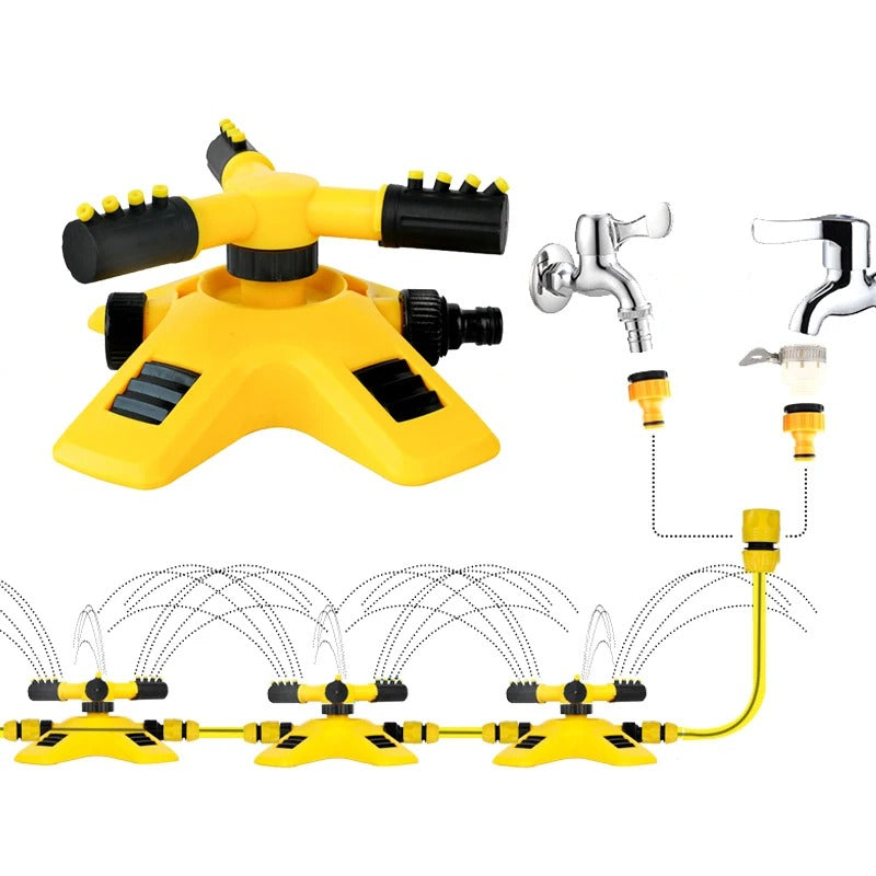 ASPERSOR ROCIADOR JARDIN 360 RF185 AUTOMÁTICO CON ROTACIÓN