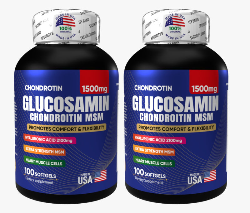GLUCOSAMINA/CONDROITINA + ACIDO HYALURONICO 1500MG SOFTGEL X 2 UNID
