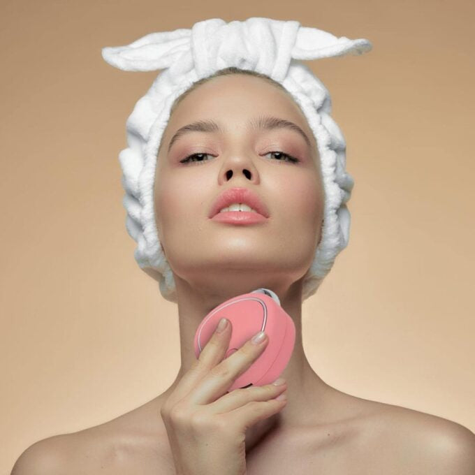 MASAJEADOR FACIAL DE MICROCORRIENTE - REDUCTOR DE PAPADA