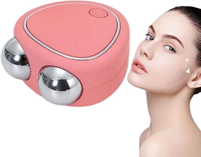 MASAJEADOR FACIAL DE MICROCORRIENTE - REDUCTOR DE PAPADA