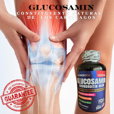 GLUCOSAMINA/CONDROITINA + ACIDO HYALURONICO 1500MG SOFTGEL X 2 UNID